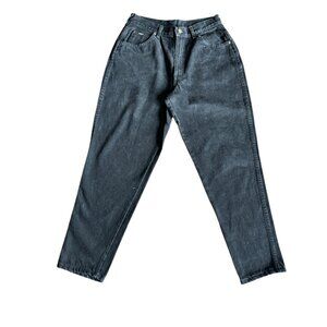 Chic Petite Women's Black Distressed Jeans